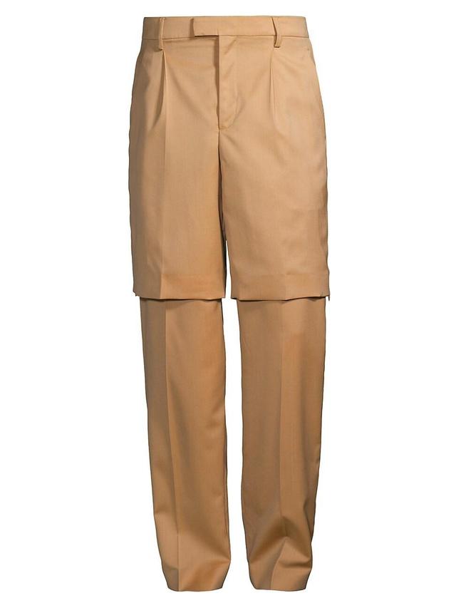 Mens Tailored Wool Pants Product Image