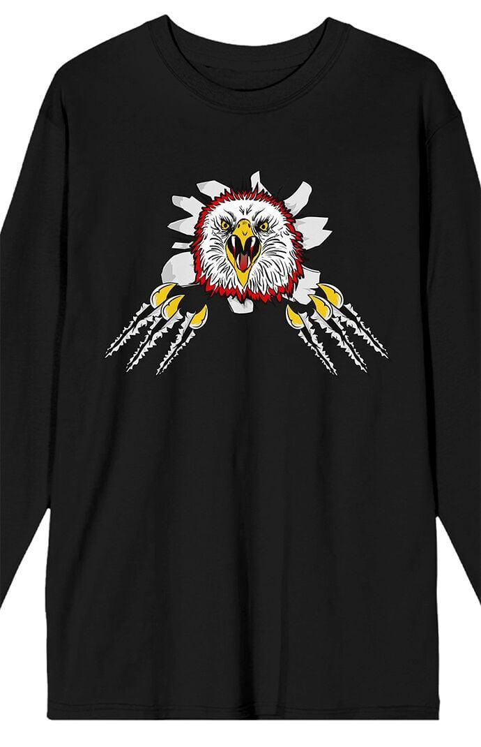 Men's Cobra Kai Eagle Fang Dojo Long Sleeve T-Shirt Product Image