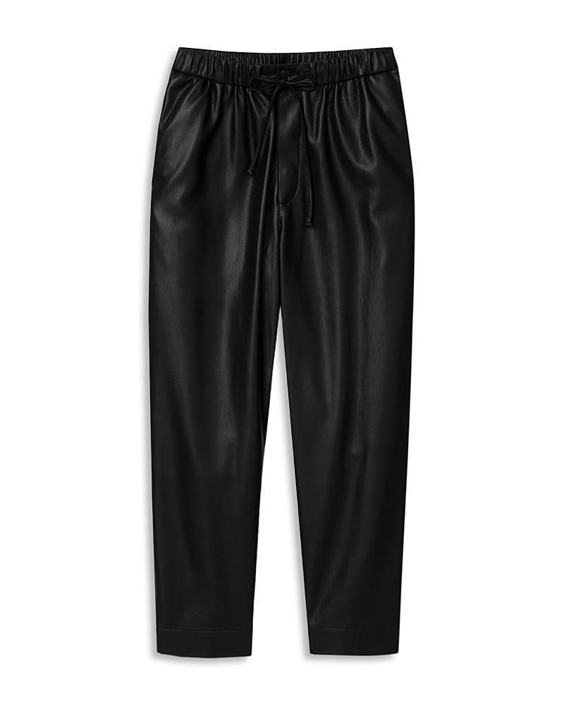 Mens Jain Faux-Leather Drawstring Pants Product Image