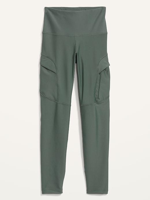 High-Waisted PowerSoft 7/8 Cargo Leggings Product Image