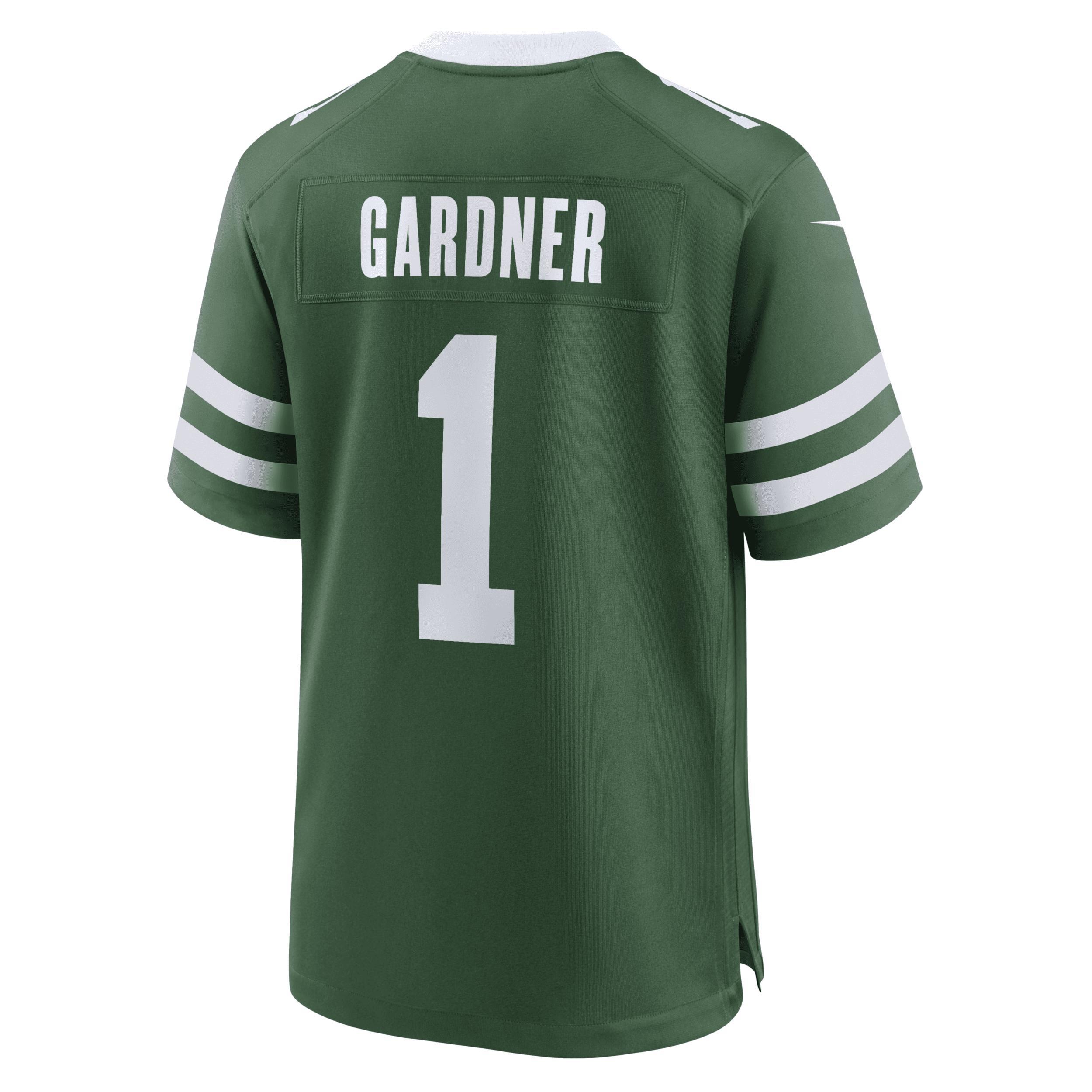 Mens Nike Ahmad Sauce Gardner Legacy New York Jets Game Jersey Product Image