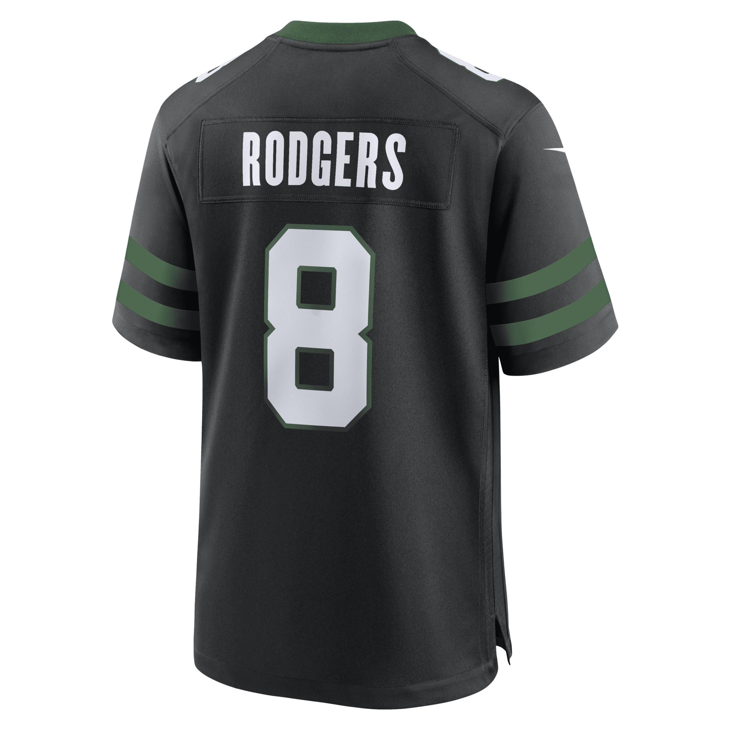 Aaron Rodgers New York Jets Nike Men's NFL Game Football Jersey Product Image