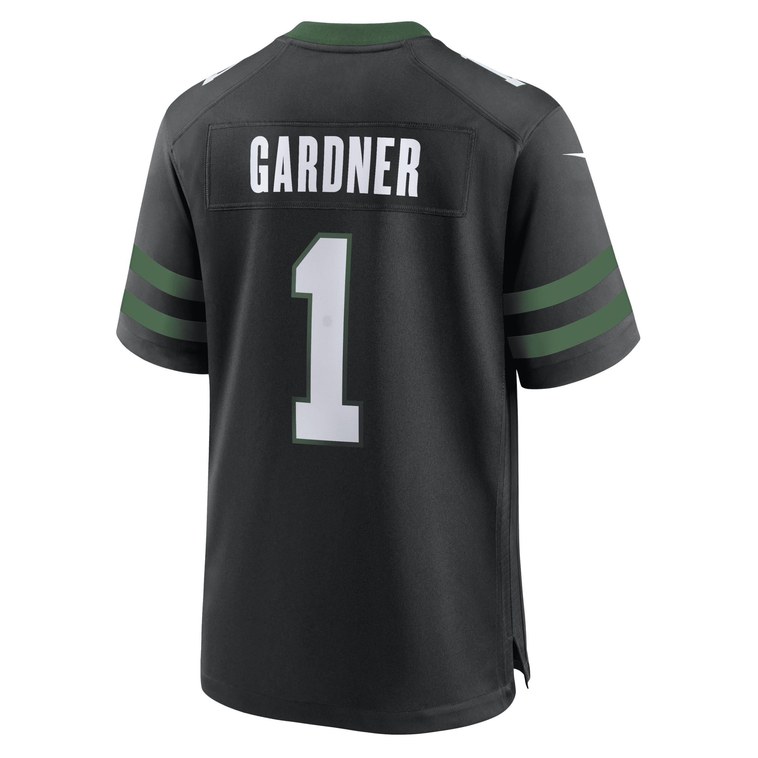 Sauce Gardner New York Jets Nike Men's NFL Game Football Jersey Product Image