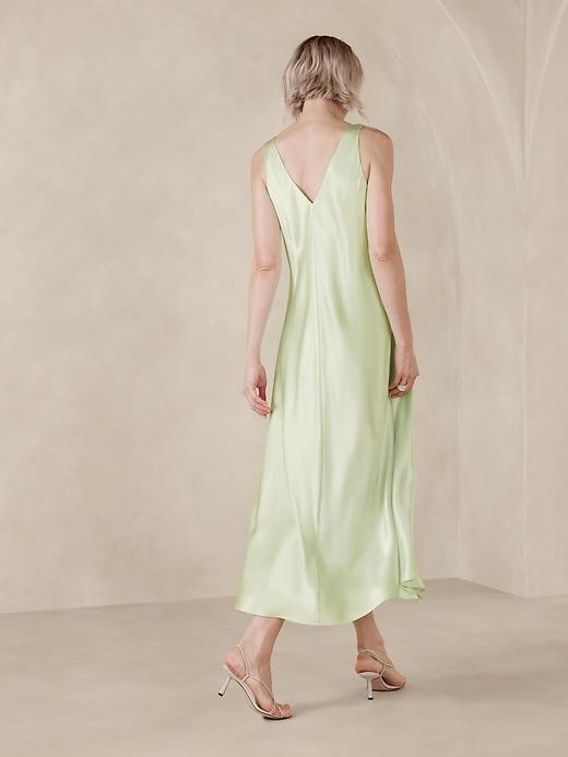 Serenade Silk Midi Dress Product Image