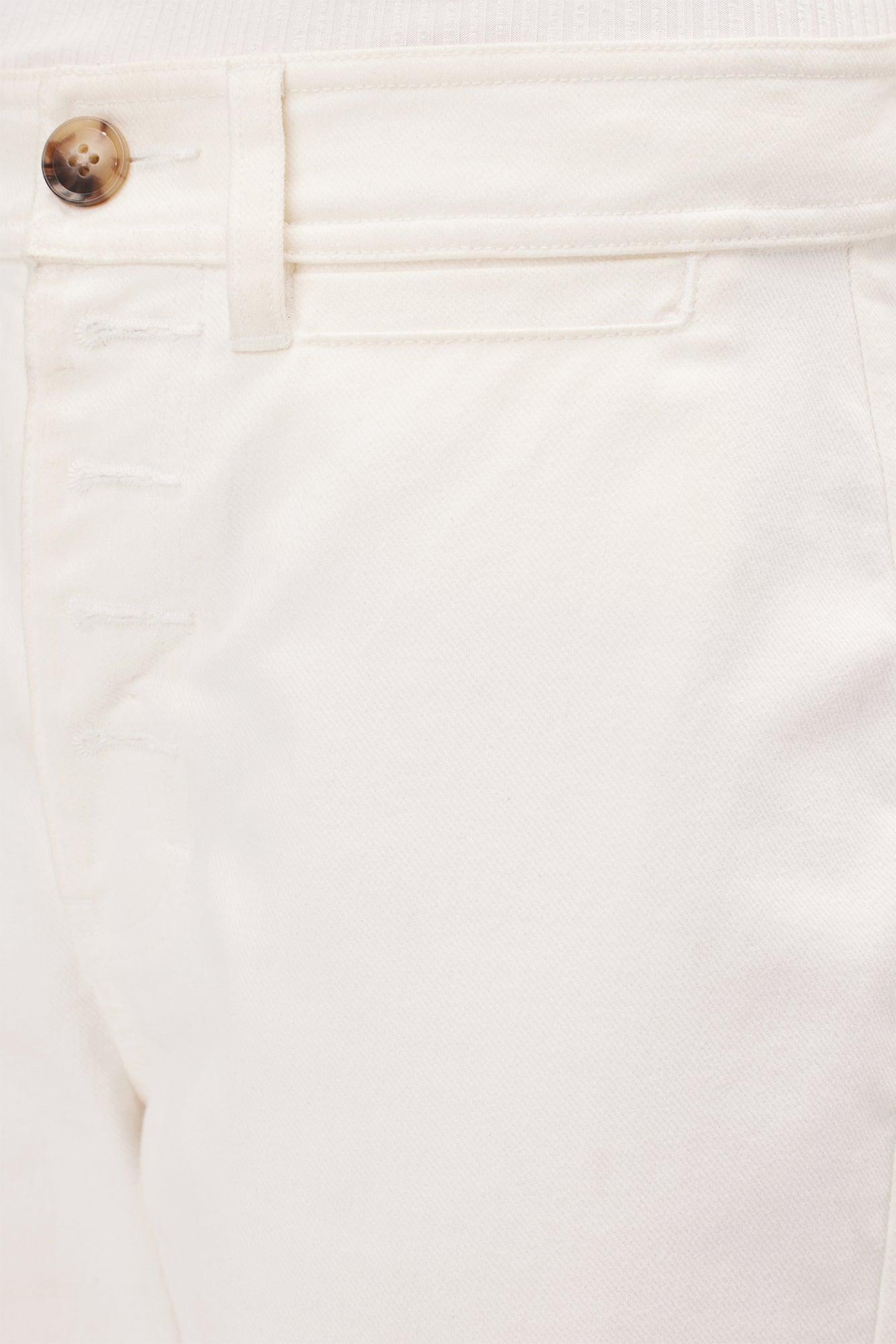 Wide Leg Utility Pant - Ivory Product Image