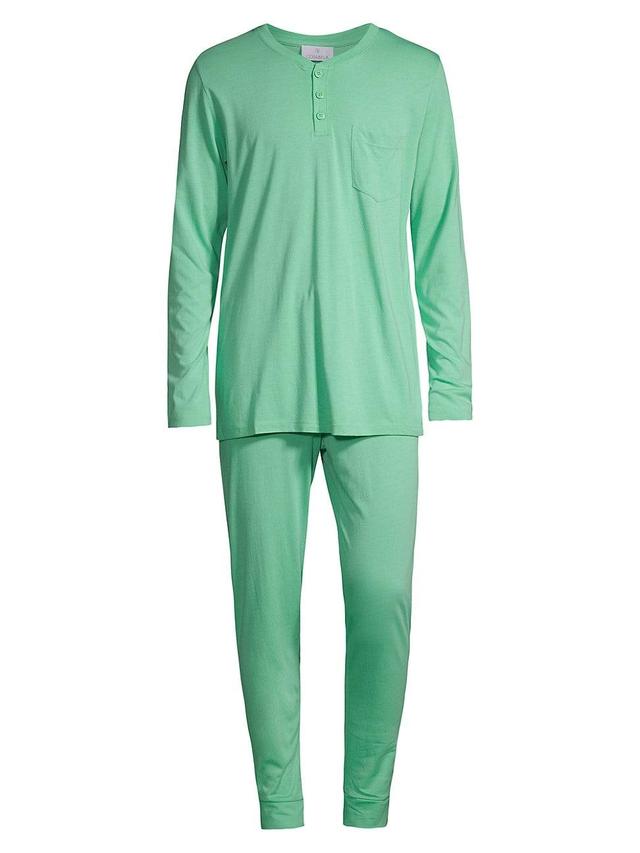 Mens 2-Piece Bella Henly Pajama Set Product Image