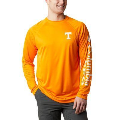 Columbia Men's Collegiate PFG Terminal Tackle Long Sleeve Shirt - Big - Tennessee- Product Image