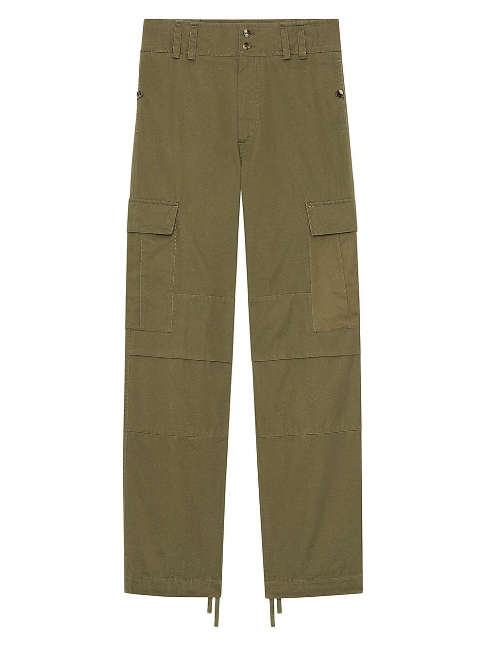 Womens Cassandre Cargo Pants in Cotton Twill Product Image