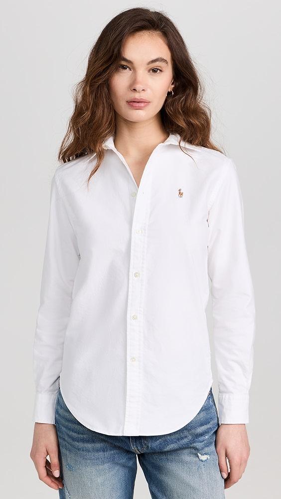 Polo Ralph Lauren Cotton Oxford Long Sleeve Buttondown | Shopbop Product Image