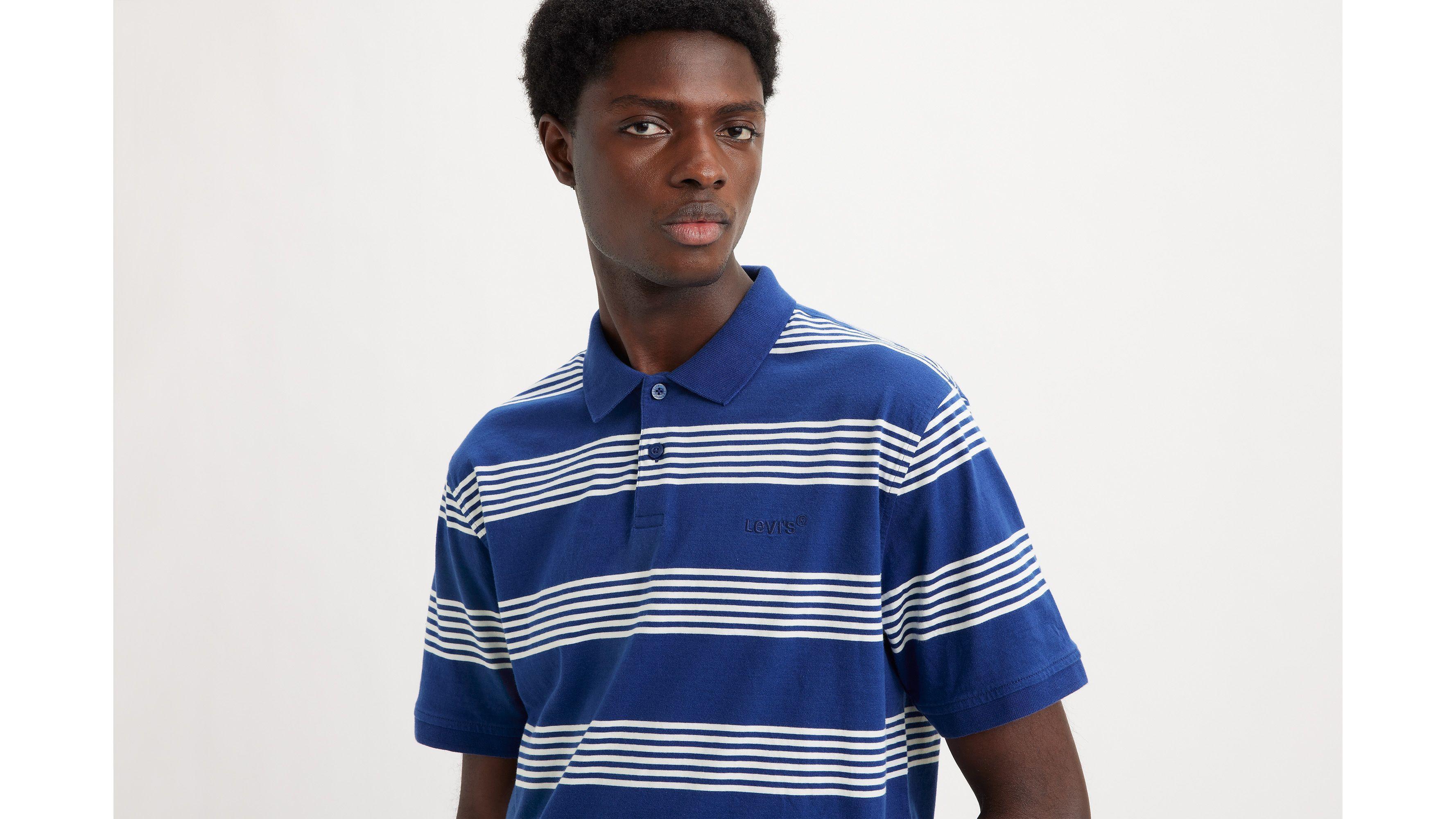 Relaxed Authentic Striped Polo Shirt Product Image