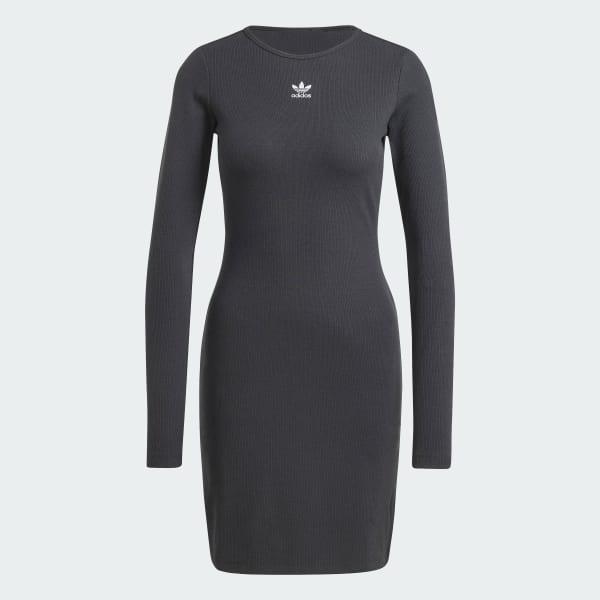 Essentials Rib Long Sleeve Dress Product Image