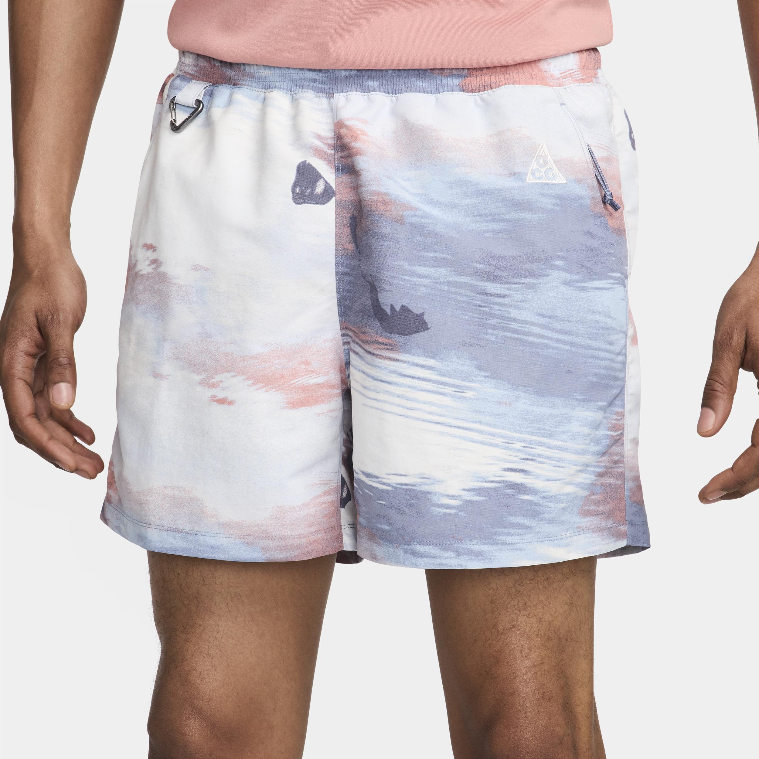 Men's Nike ACG "Reservoir Goat" Allover Print Shorts Product Image