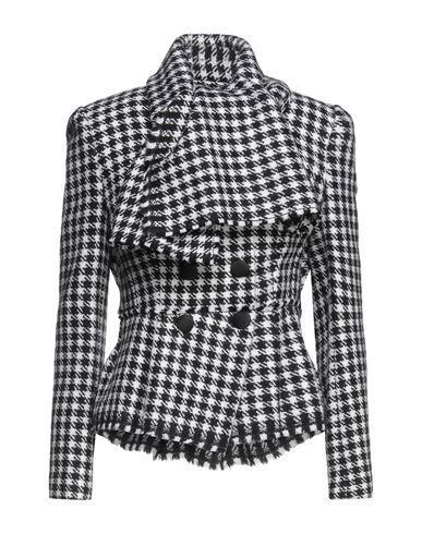 DOLCE & GABBANA Woman Jacket Black Size 2 Virgin Wool, Polyamide, Viscose, Goat Wool Product Image