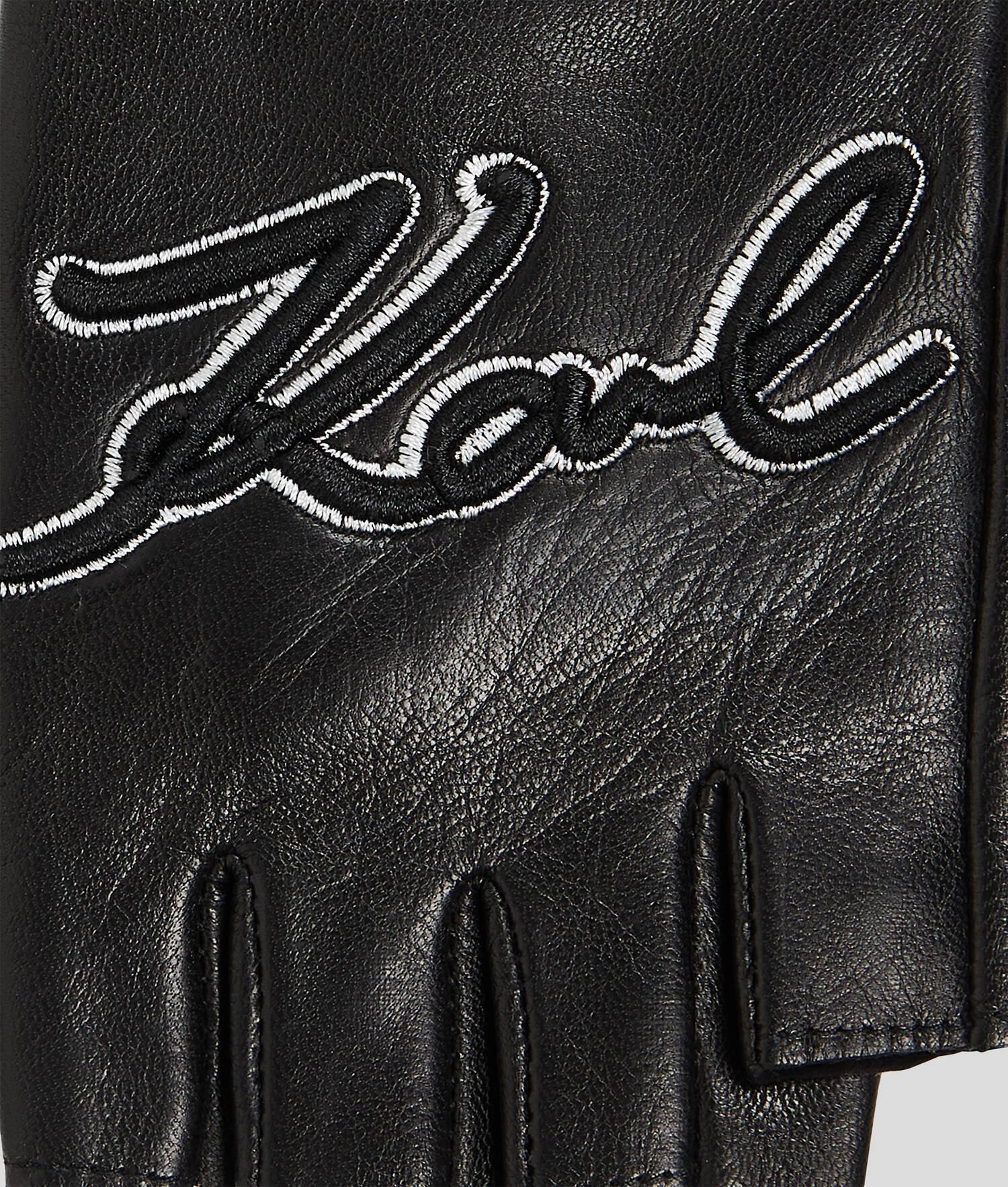 K/SIGNATURE FINGERLESS GLOVES Product Image