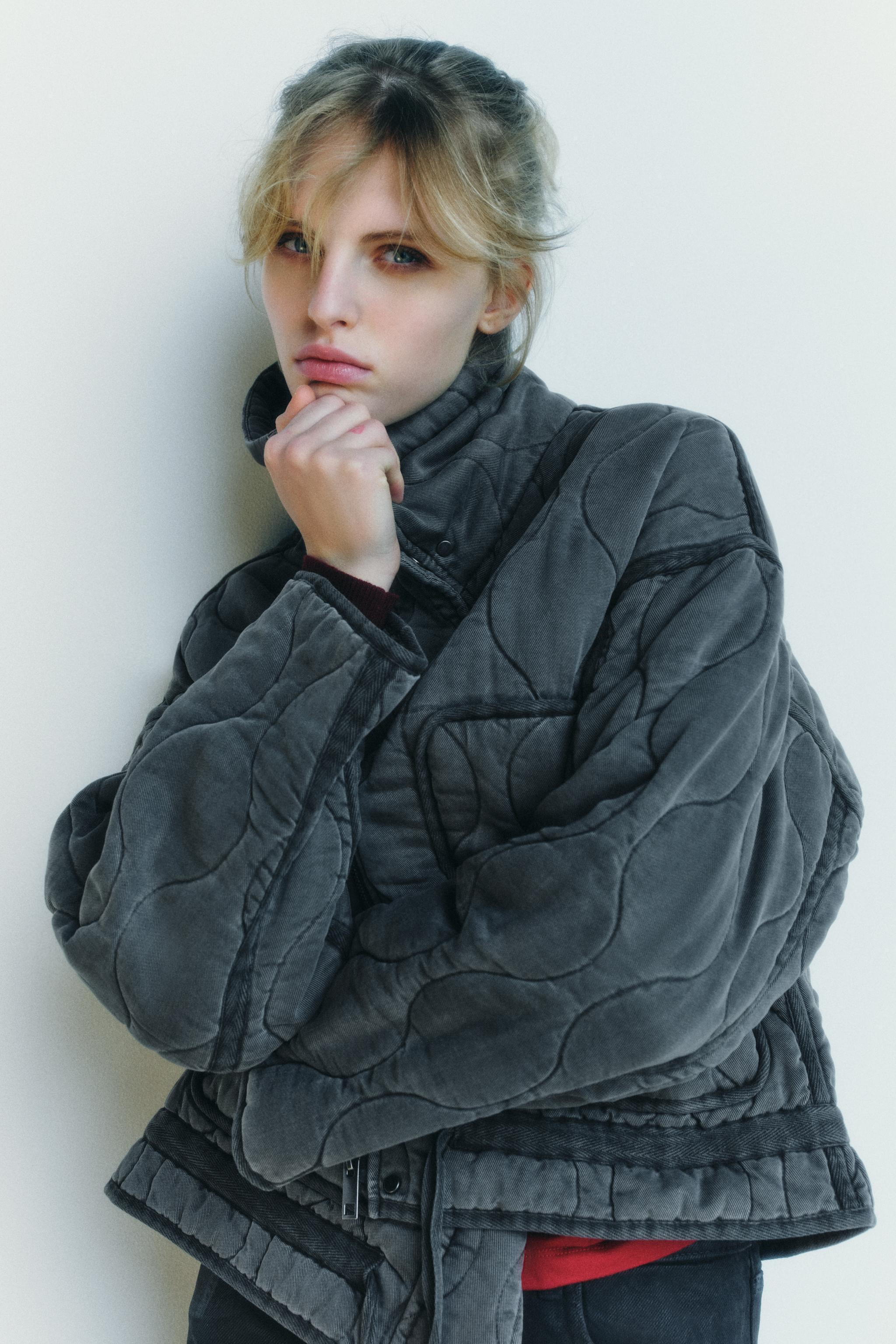 QUILTED JACKET ZW COLLECTION Product Image