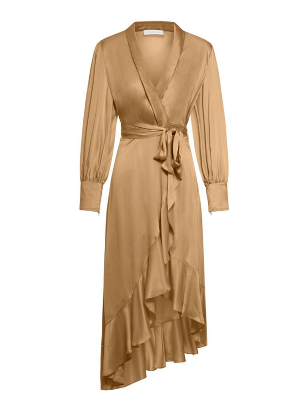 Midi Dresses In Brown Product Image