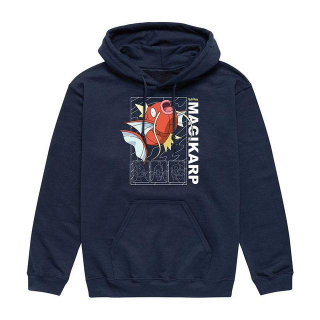 Mens Pokemon Magikarp Hoodie Blue Product Image