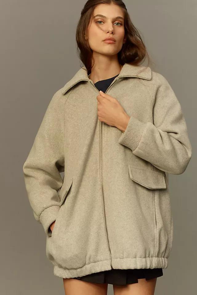 Pilcro Cozy Bomber Jacket Product Image