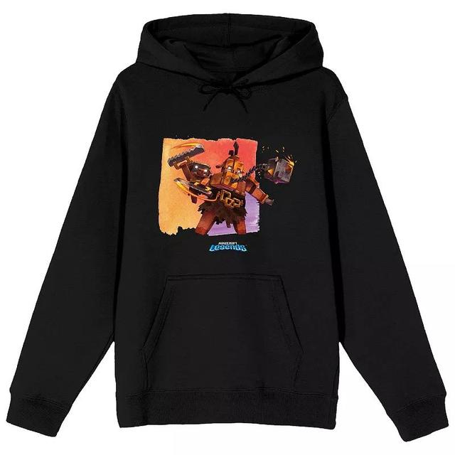 Mens Minecraft Legends Portal Graphic Hoodie Product Image