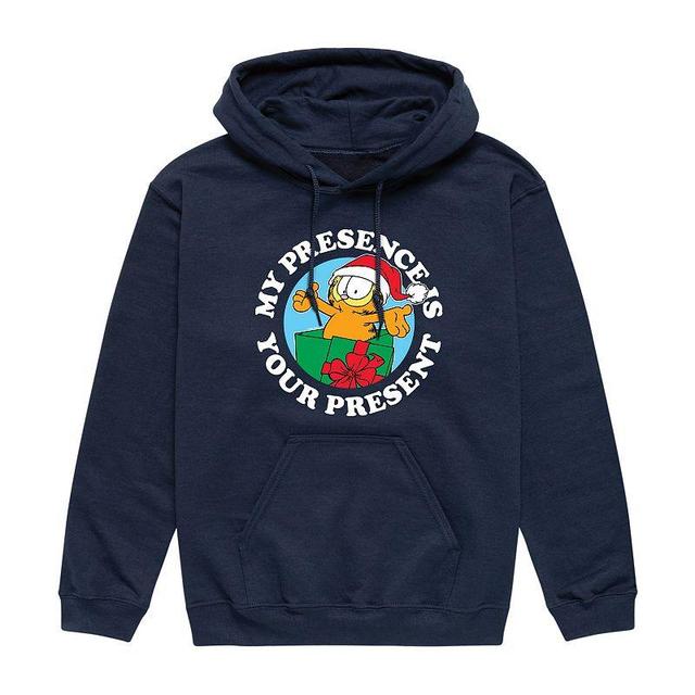 Mens Garfield Presence Present Hoodie Blue Product Image