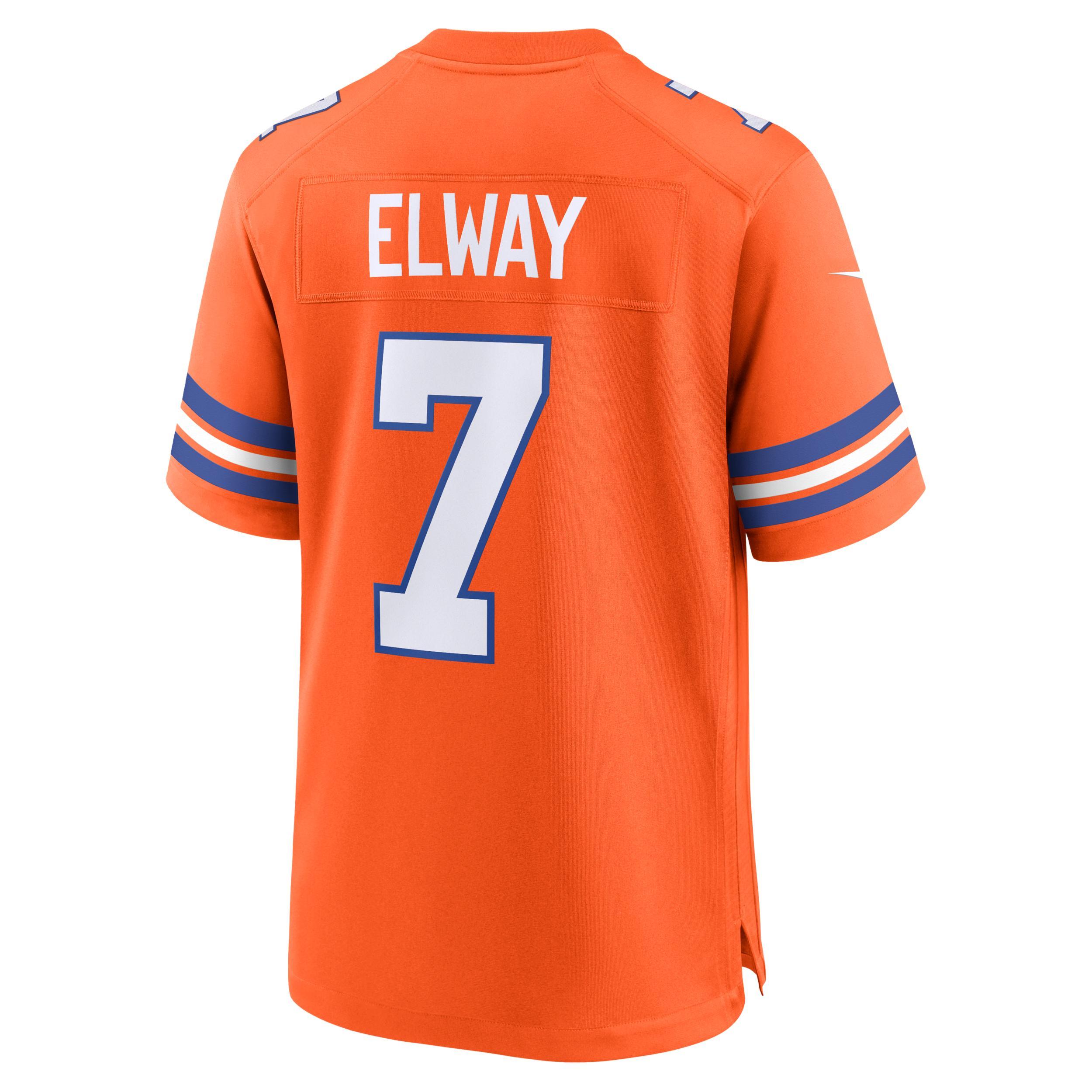 John Elway Denver Broncos Men's Nike NFL Game Football Jersey Product Image