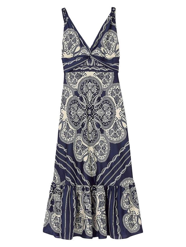 Womens Patterned Maxi Dress Product Image