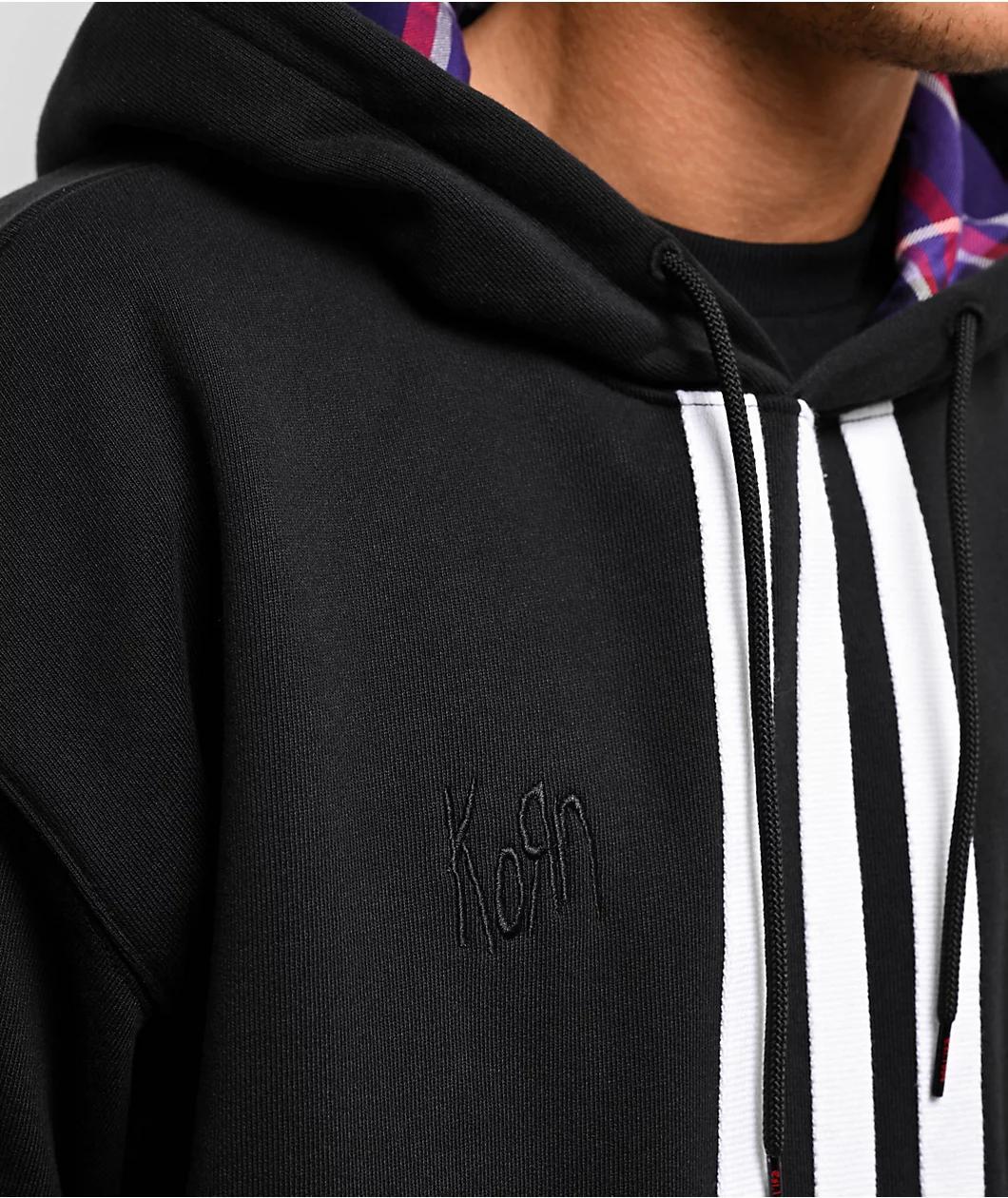 adidas x Korn Embroidered Black Hoodie Product Image