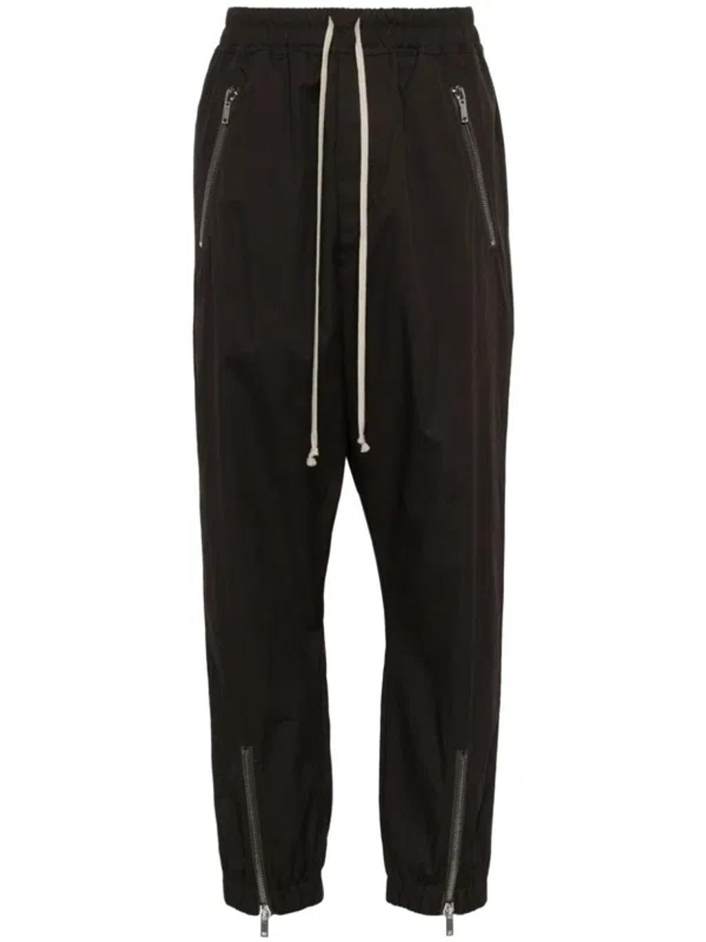 RICK OWENS Trousers Black Product Image