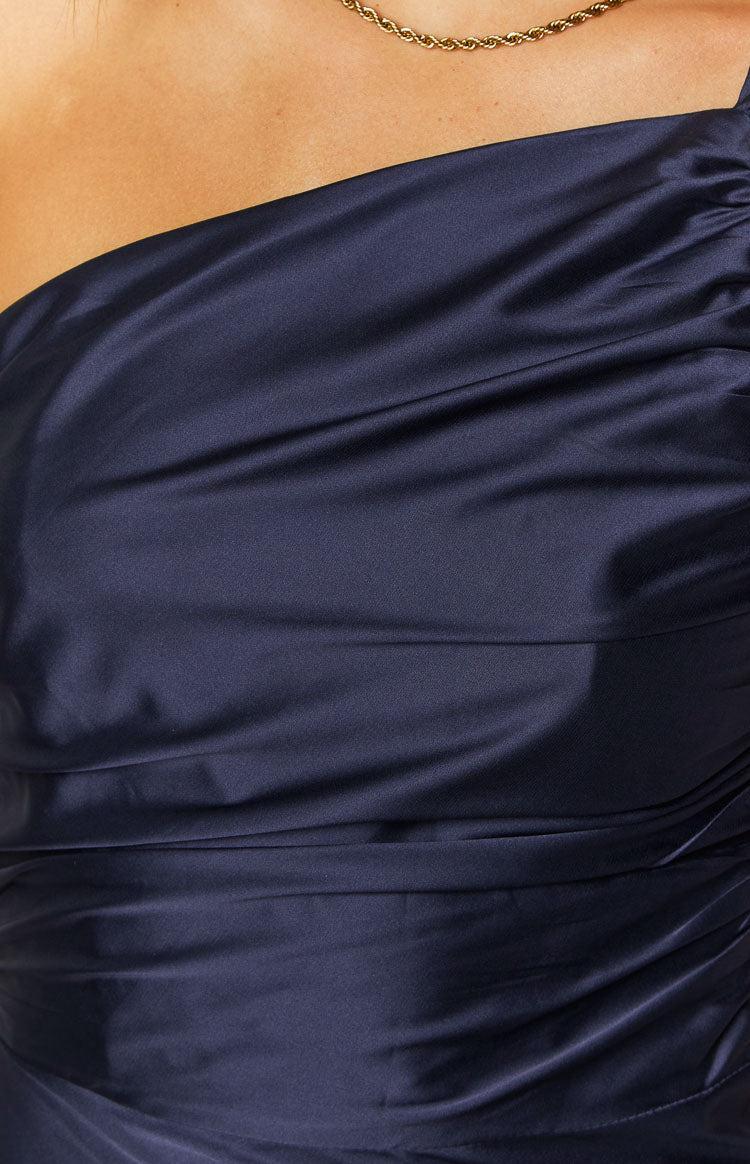 Tina Navy Formal Maxi Dress Product Image