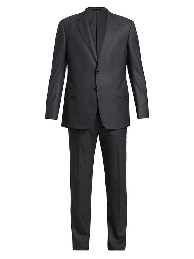 Mens Wool & Silk Two-Piece Suit Product Image