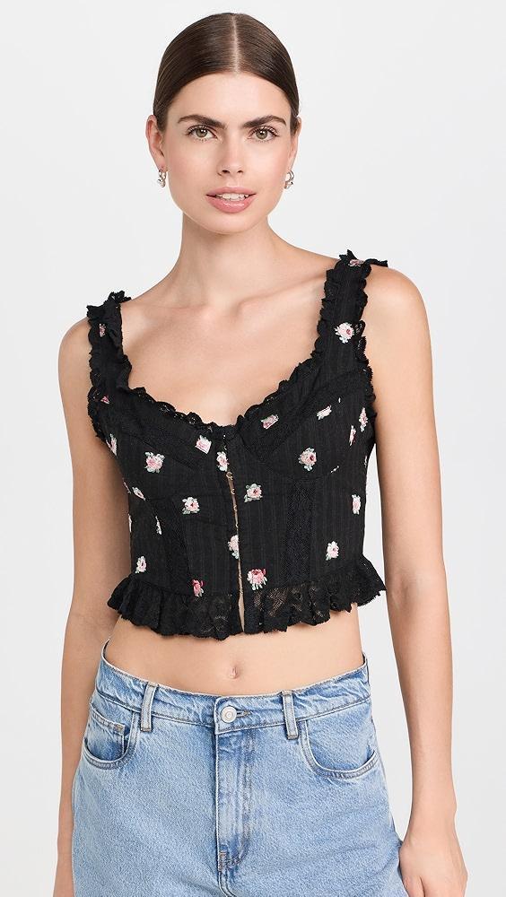 LoveShackFancy Galette Top | Shopbop Product Image