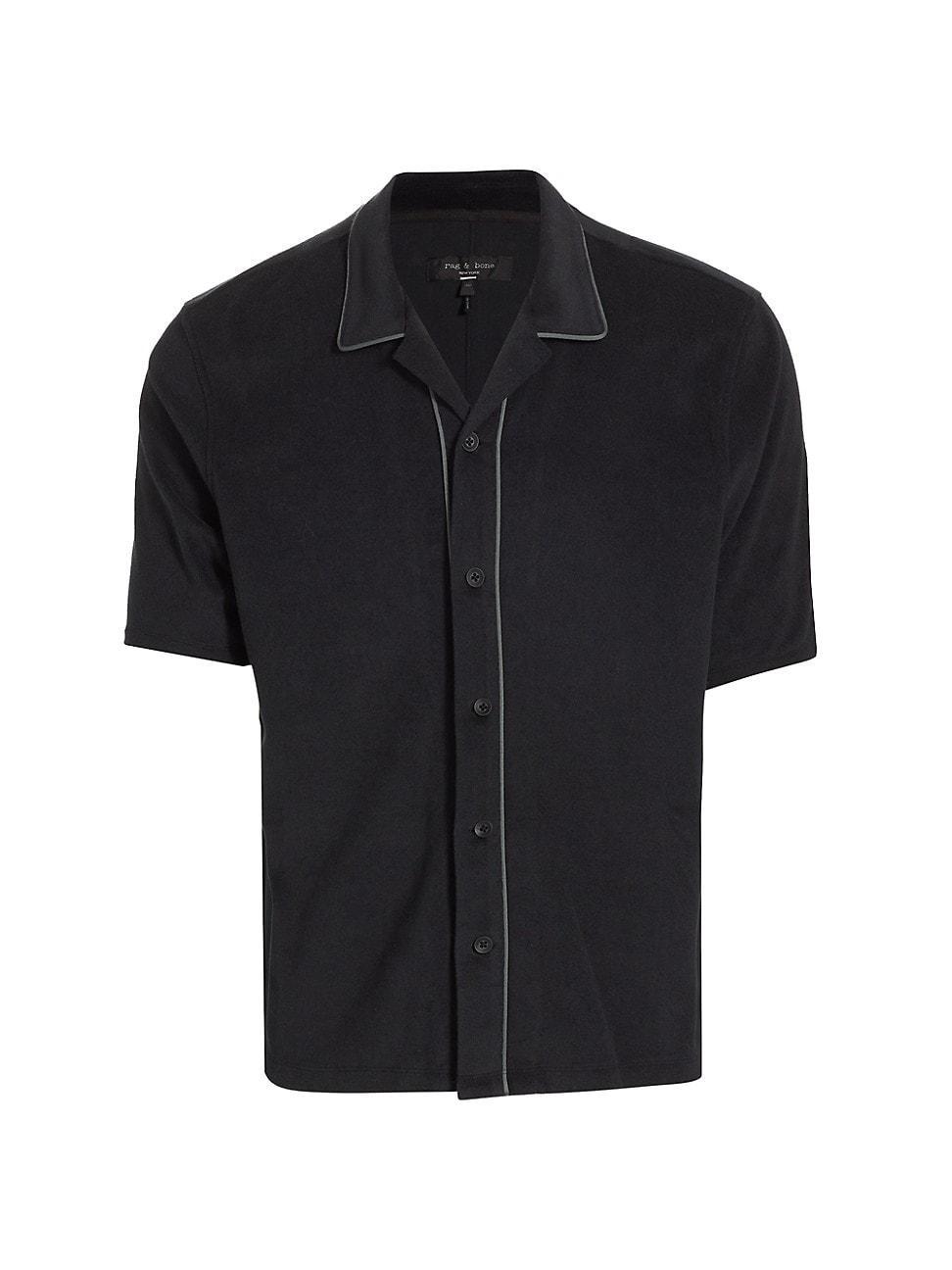 rag & bone Avery Terry Cloth Camp Shirt Product Image