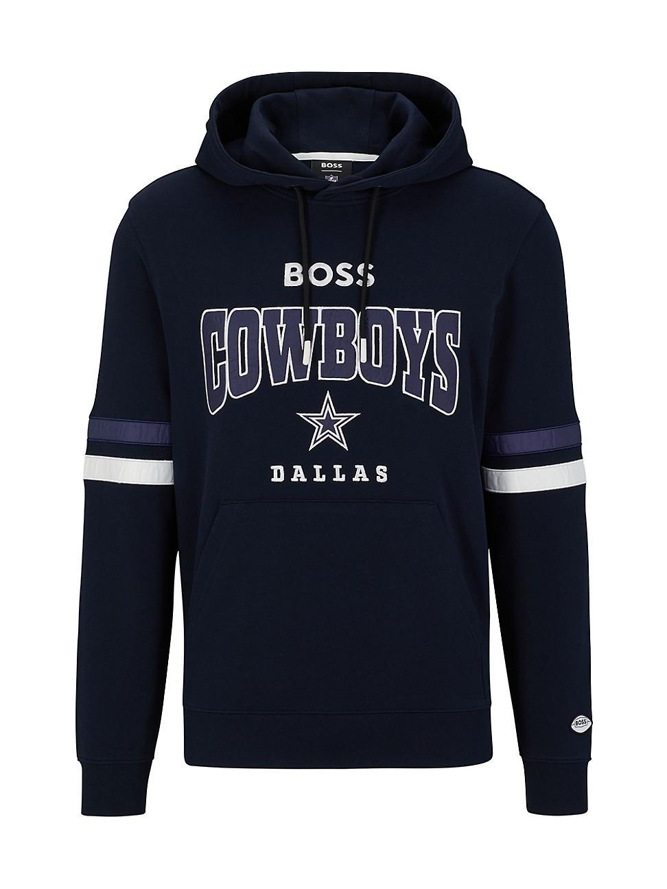 Mens BOSS x NFL Cotton-Terry Hoodie Product Image