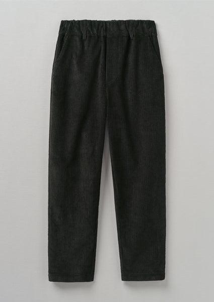 Gabi Organic Cord Pull On Pants | Brown Slate Product Image