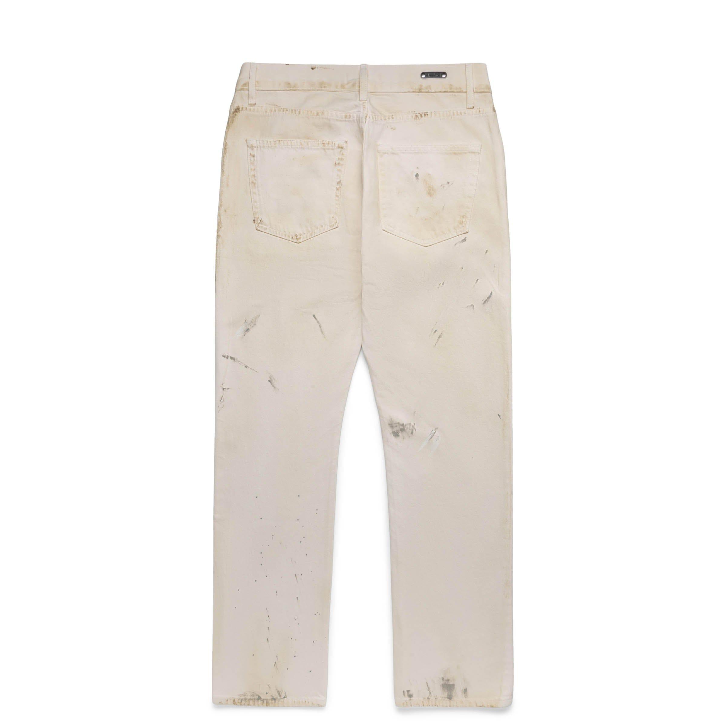 LOW-RISE PAINTED JEANS Male Product Image