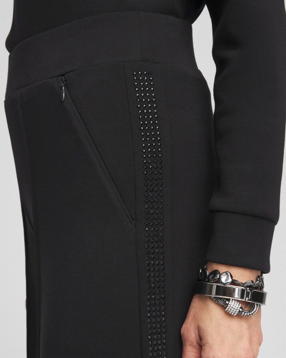 Petite Zenergy® Scuba Embellished Pants Product Image