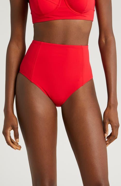 Womens Zahara High-Rise Bikini Bottoms Product Image