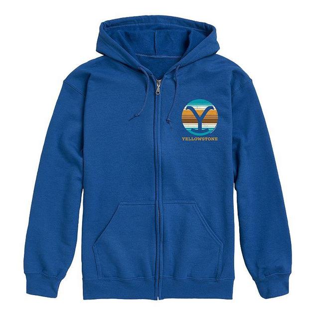 Mens Yellowstone Y Brand Blanket Zip Hoodie Product Image