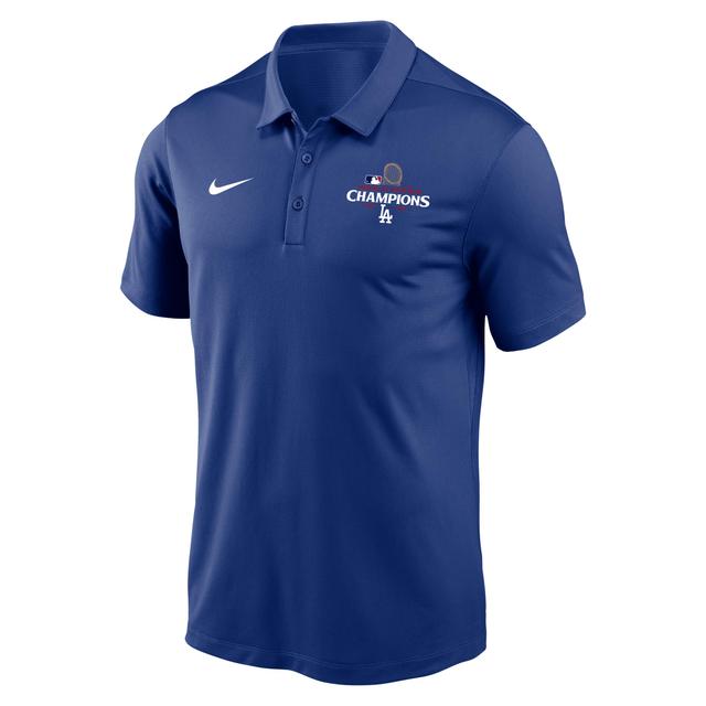 Los Angeles Dodgers 2024 World Series Champions Franchise Nike Men's Dri-FIT MLB Polo Product Image