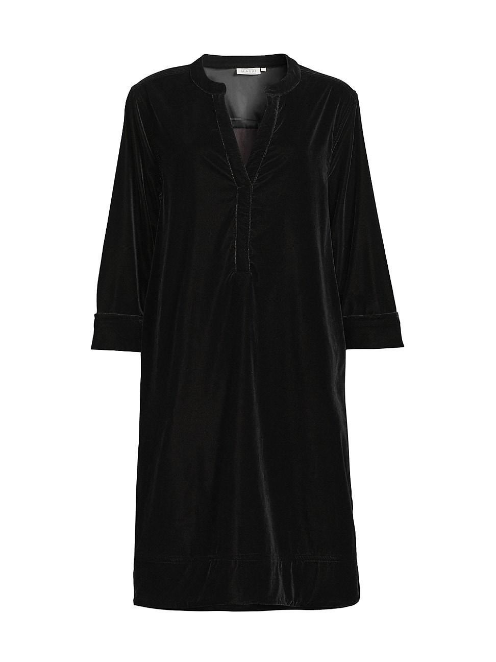 Womens Nokolo Velvet Knee-Length Dress Product Image