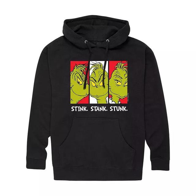 Mens Dr. Seuss Grinch Stink Stank Stunk Hoodie Product Image