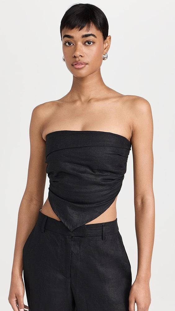 FAITHFULL THE BRAND Antibes Strapless Top | Shopbop Product Image