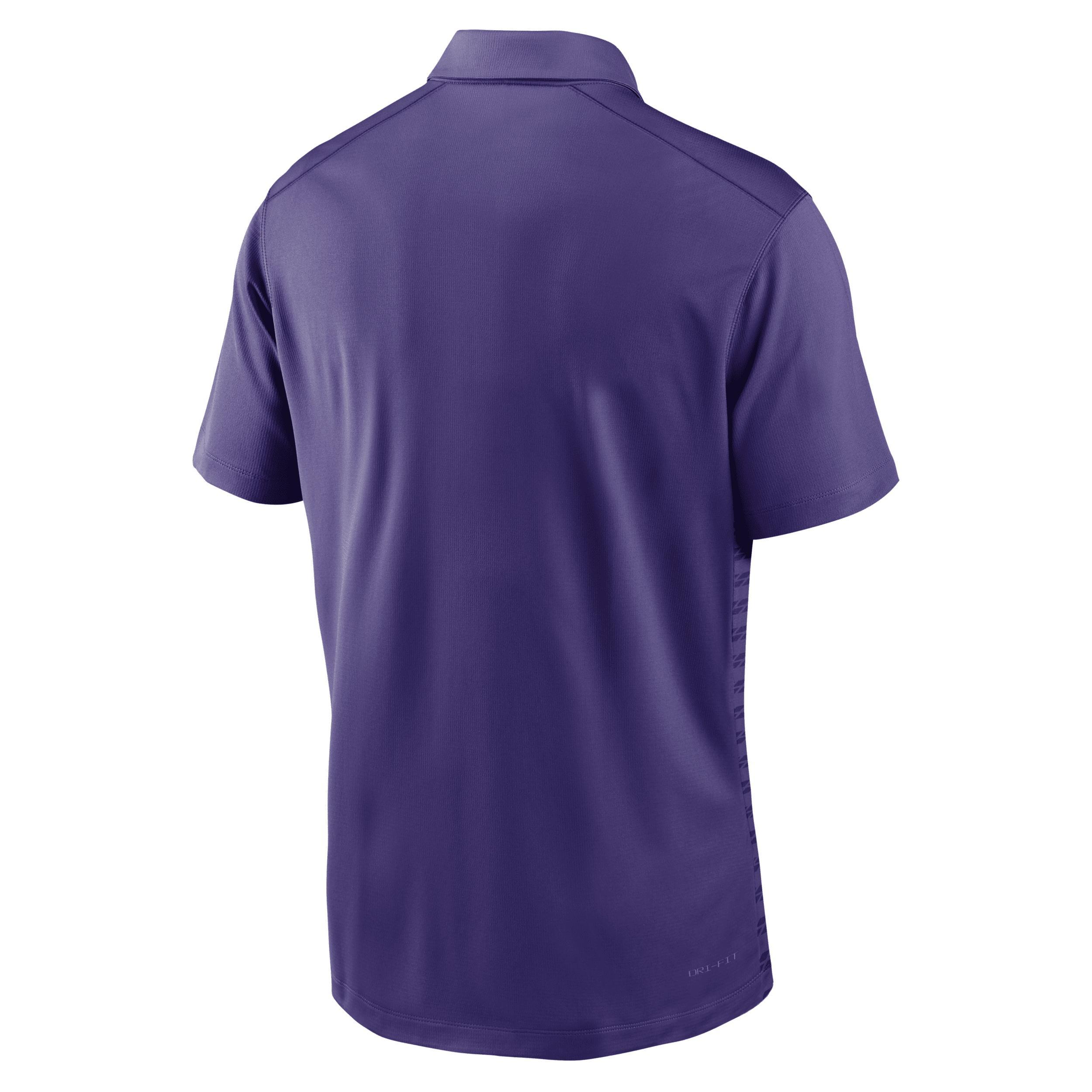 Mens Nike Purple Baltimore Ravens Sideline Victory Performance Polo Shirt Product Image