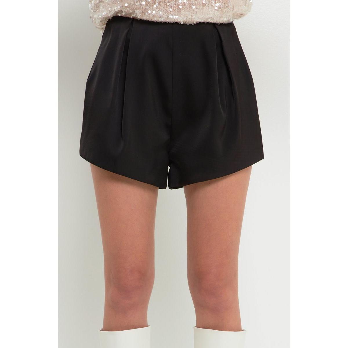 Grey Lab Womens High Waisted Balloon Shorts Product Image