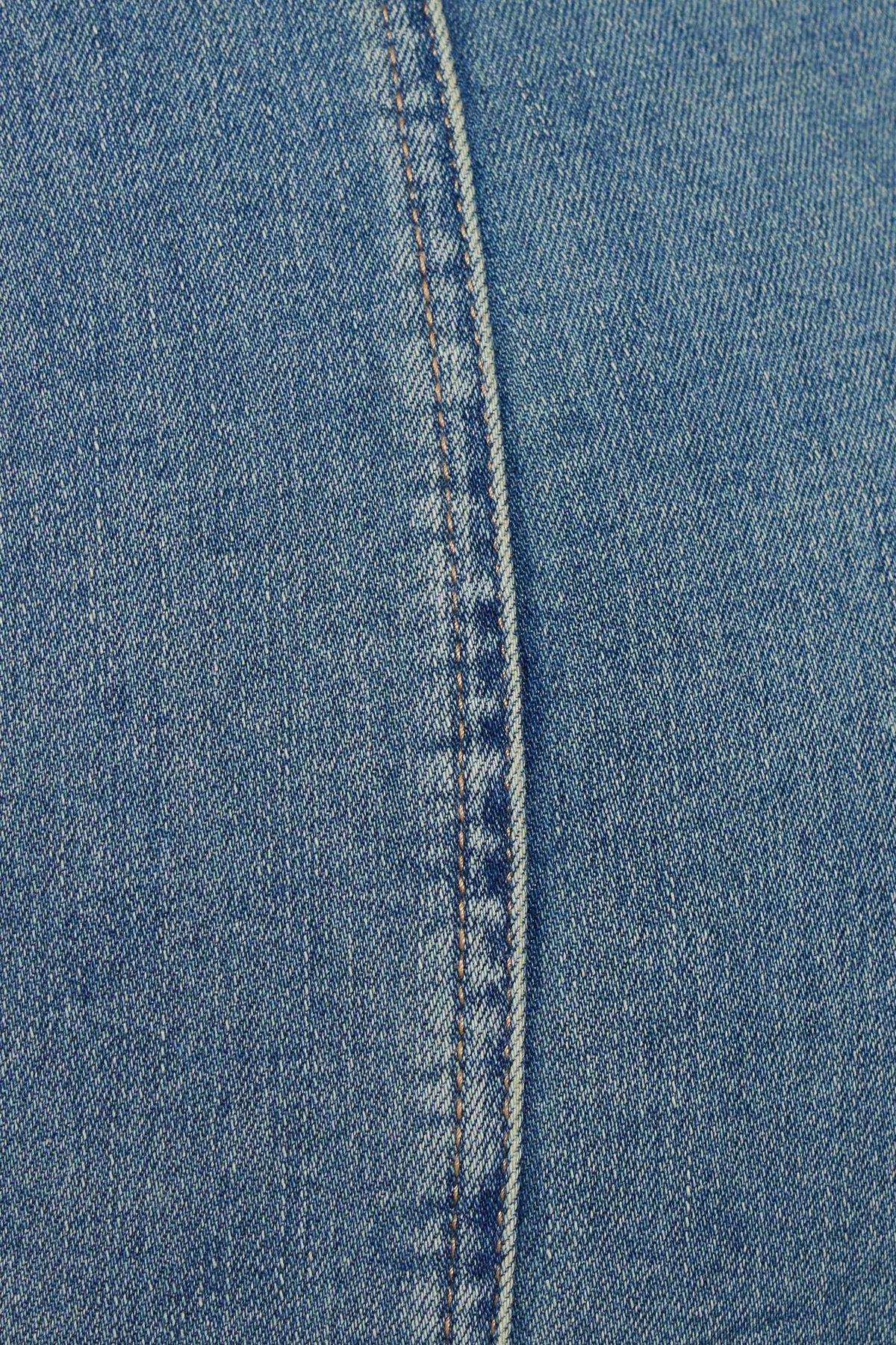 Denim Tube Dress Product Image