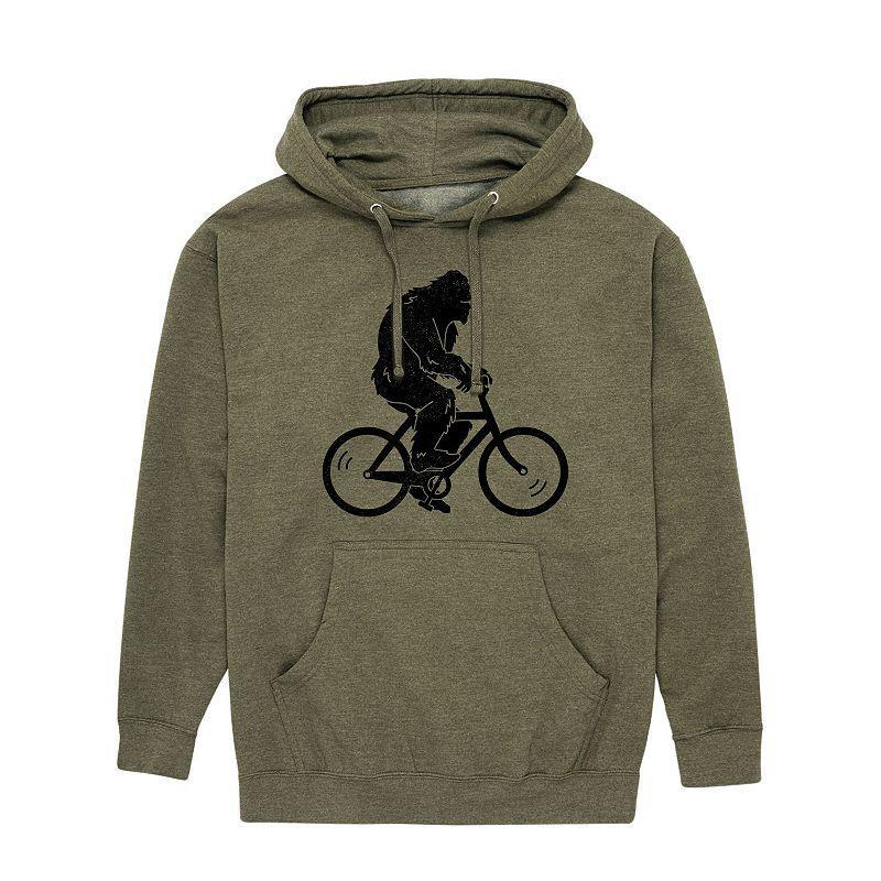 Mens Sasquatch Bike Hoodie Product Image