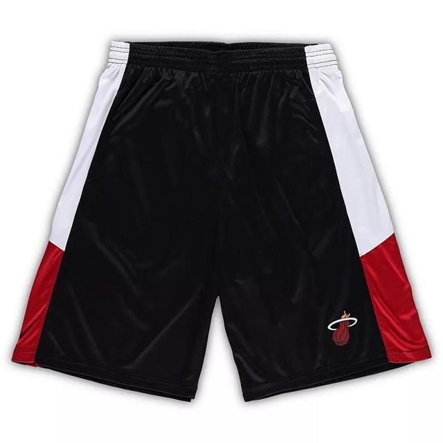 Mens Fanatics Branded Miami Heat Big & Tall Champion Rush Practice Shorts Product Image