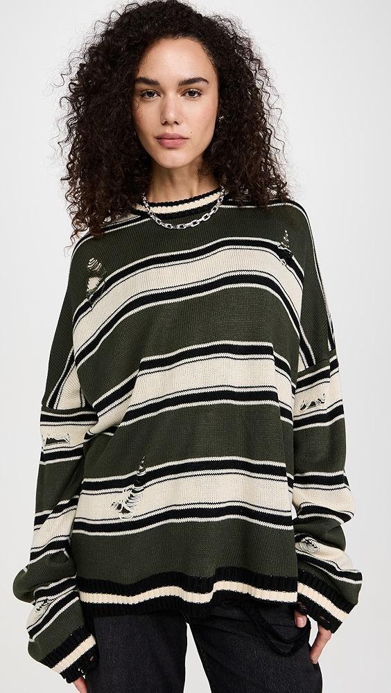 Ragged Priest In Line Knit Sweater | Shopbop Product Image