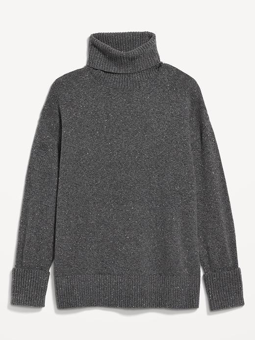 SoSoft Turtleneck Tunic Sweater Product Image