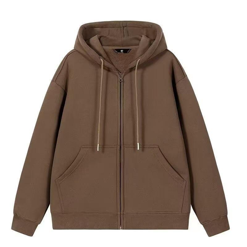 Drawstring Zip Hoodie product image